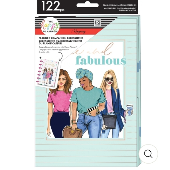 MAMBI Happy Planner Mini Glam Girl Notebook & Rongrong Planner Companion Set - Picture 12 of 16